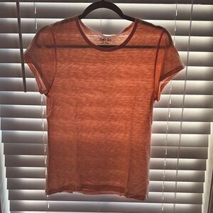 J. Crew Women's pale Pink Short Sleeve Tee